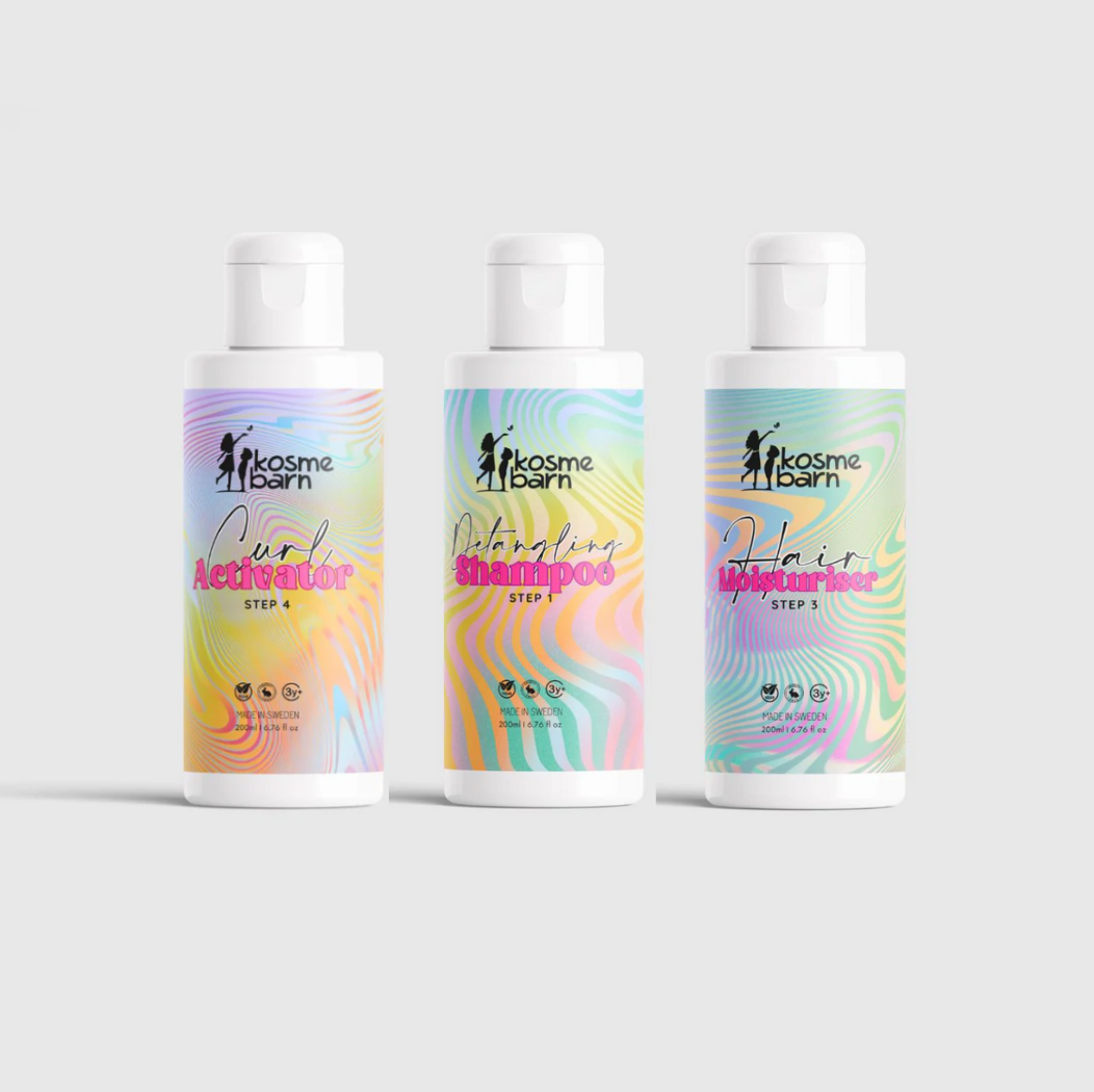 Snabb 3 stegs Rutin för Curly