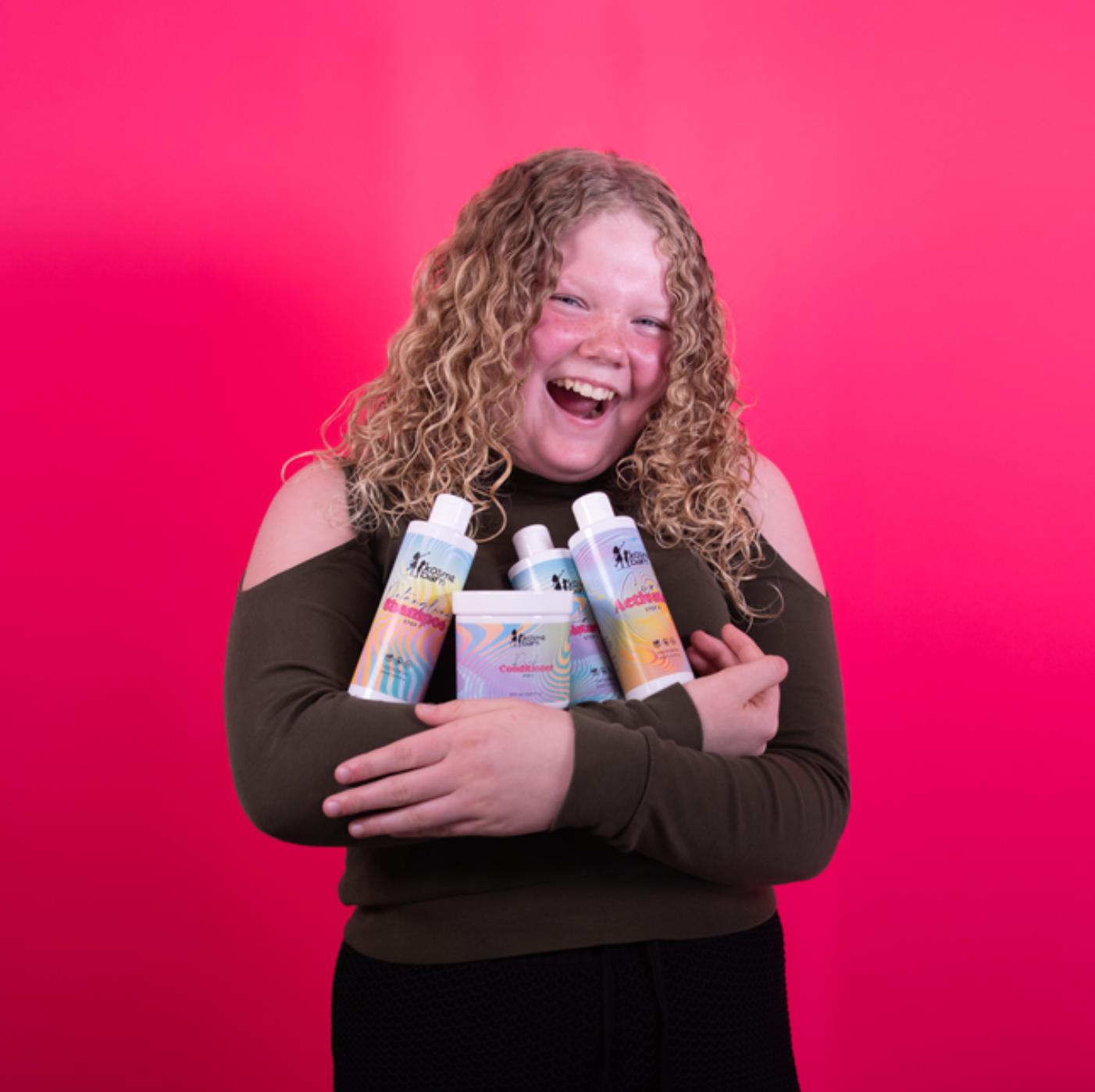 Rutin för vågigt och lockigt hår