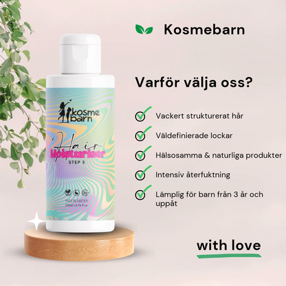 Rutin för vågigt och lockigt hår